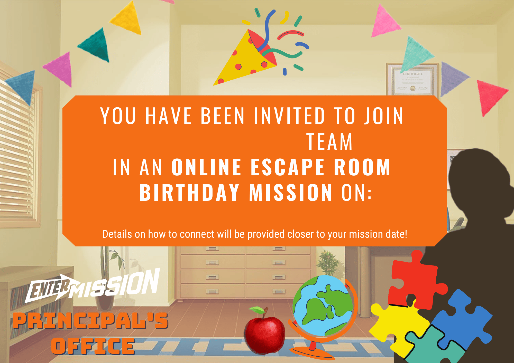 Principals Office invitations