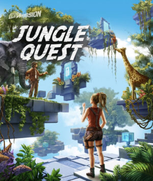 A Virtual Reality Escape Room where players solve puzzles in a jungle and try to escape.