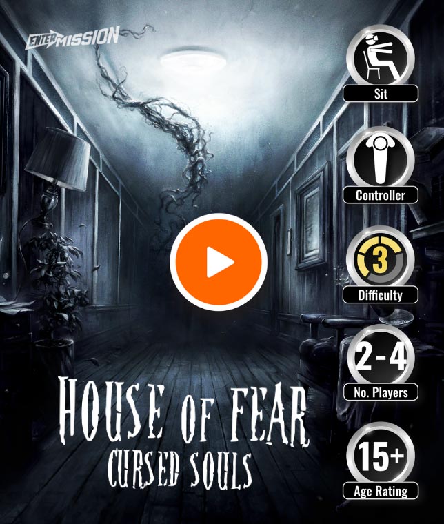 Seated VR Games A Virtual Reality Escape Room where players solve puzzles and try to escape an haunted house and its mystery.