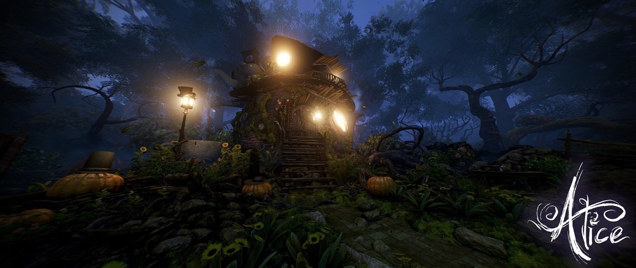 Alice in Wonderland alice vr game 1280 × 540 1