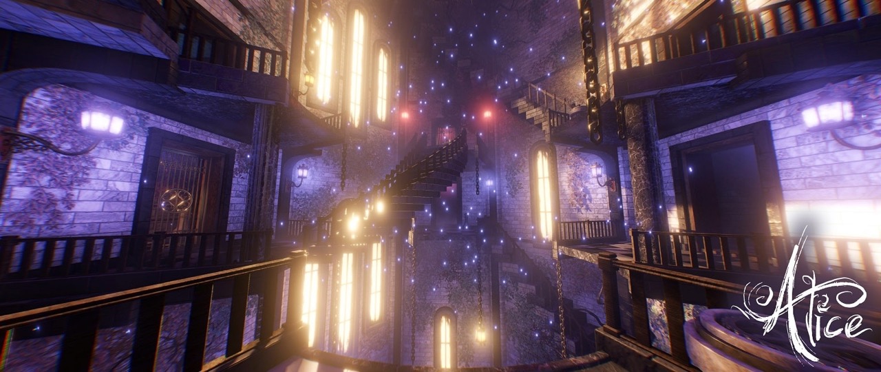 Alice in Wonderland alice vr game 1280 × 540 4