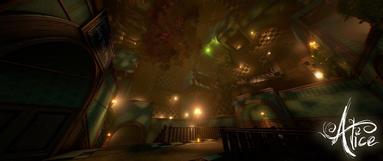 Alice in Wonderland alice vr game 1280 × 540 7