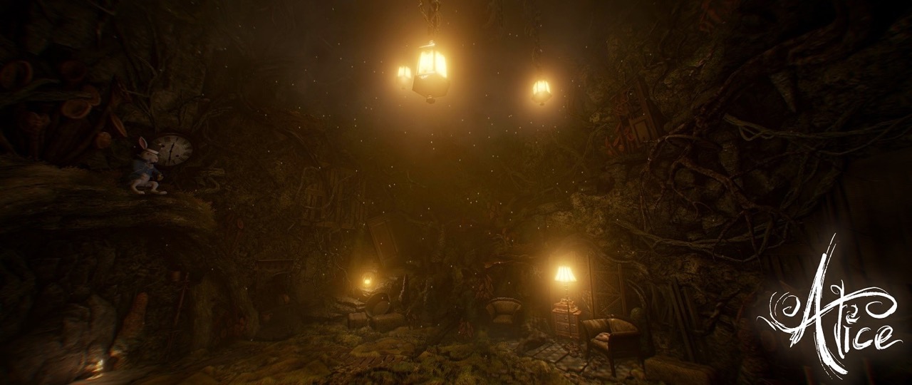 Alice in Wonderland alice vr game 1280 × 540 8