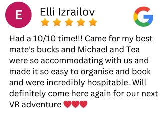 Bucks Hens Parties Elli testimonial Buck 5 star Review