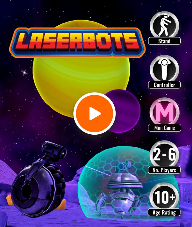 A Virtual Reality Mini game where players work together stop the laserbots from invading.